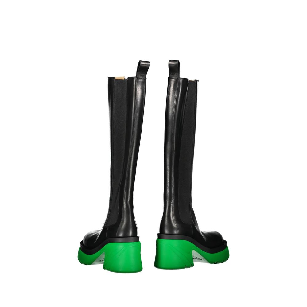 Black Leather Boots