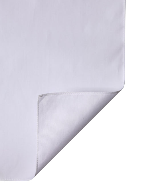 White Cotton Wrap Square Shawl Stole 71cm x 70cm Scarf