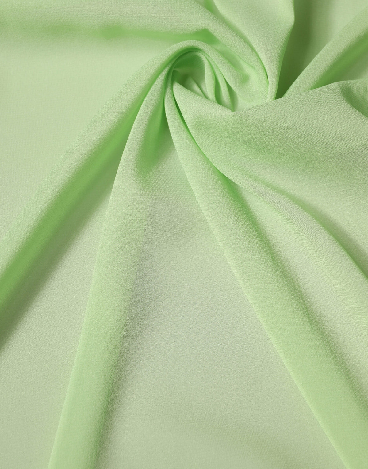 Light Green Silk Neck Wrap Shawl Stole 200cm x 64cm Scarf
