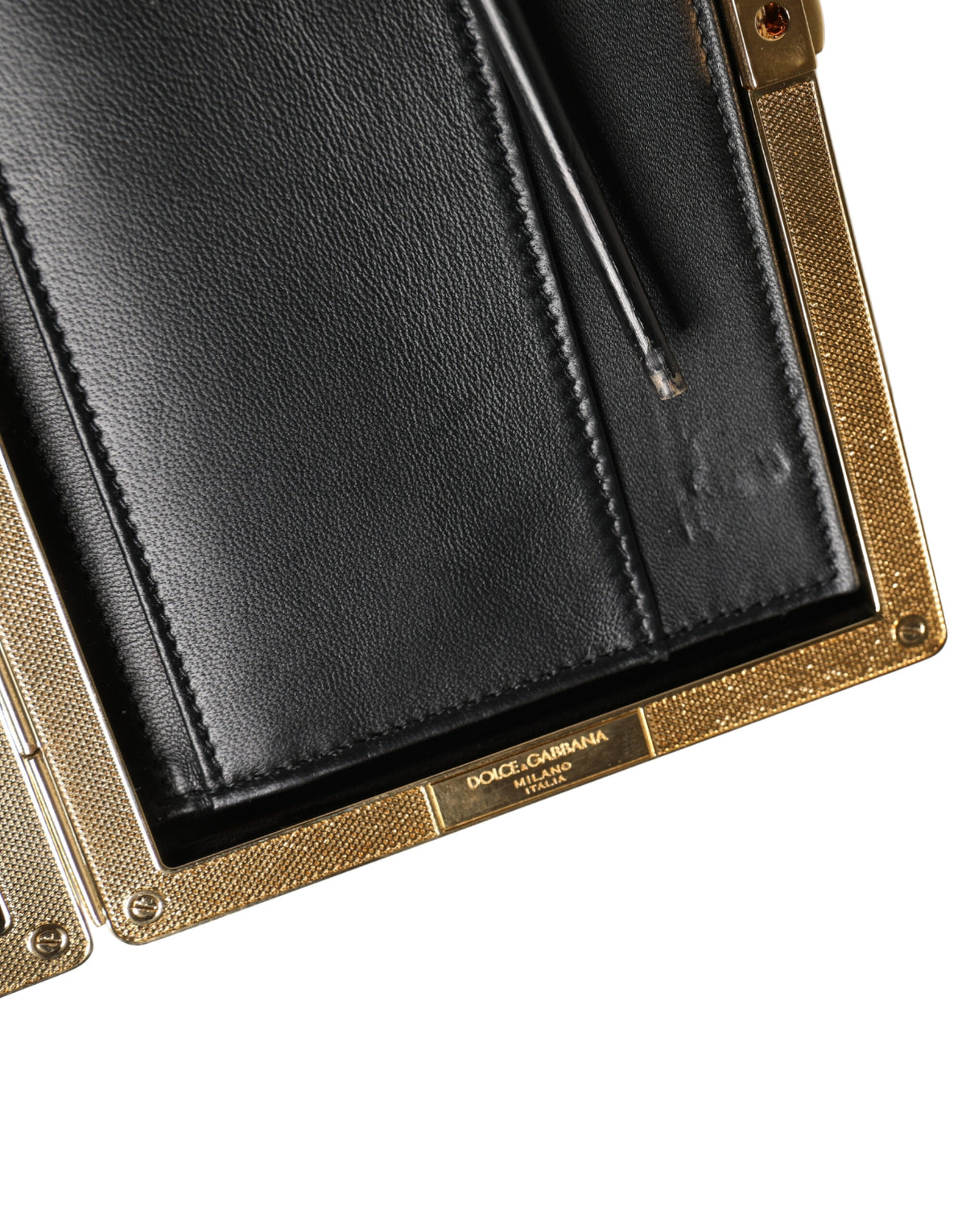 White Lambskin Leather Clutch Evening Women Purse Bag
