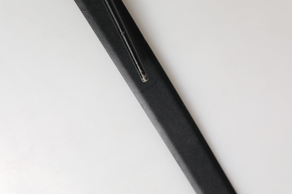 Men Black Classic Leather Metal Buckle Belt