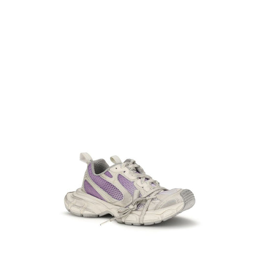 Multicolor Fabric Athletic Sneakers