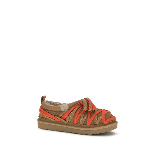 Multicolor Suede Leather Strap-On Sandals