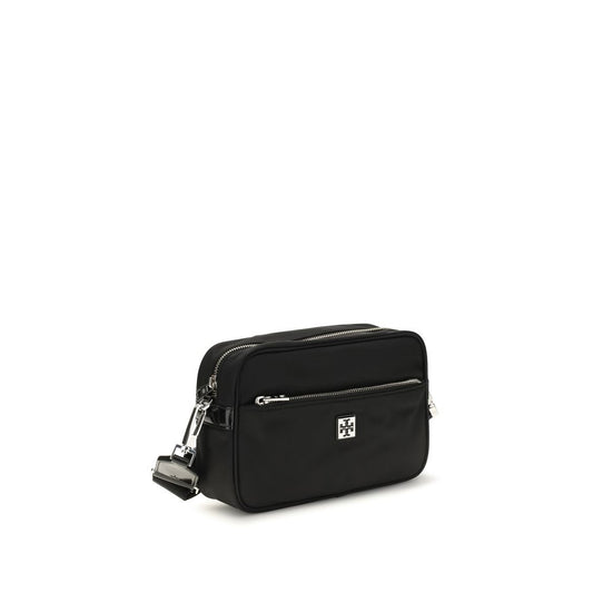 Black Polyamide Shoulder Bag