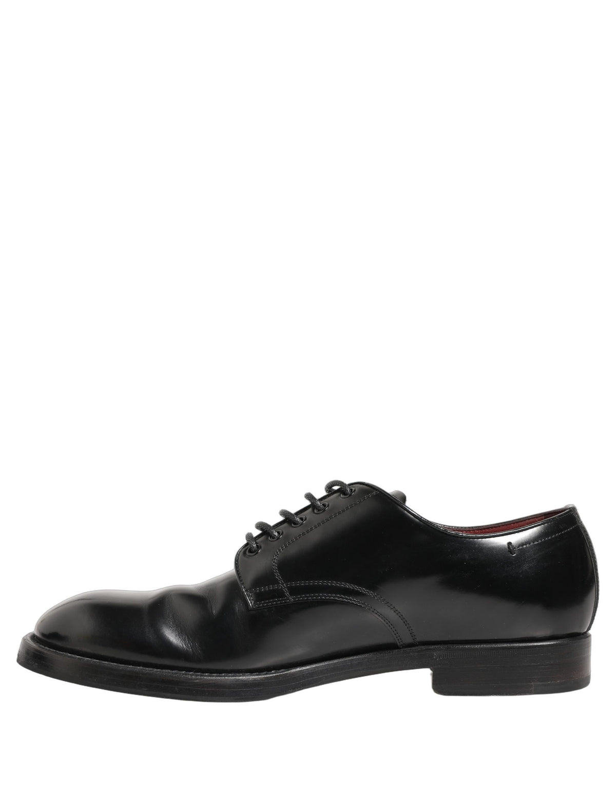 Black Leather Lace Up Derby Dress Formal Shoes