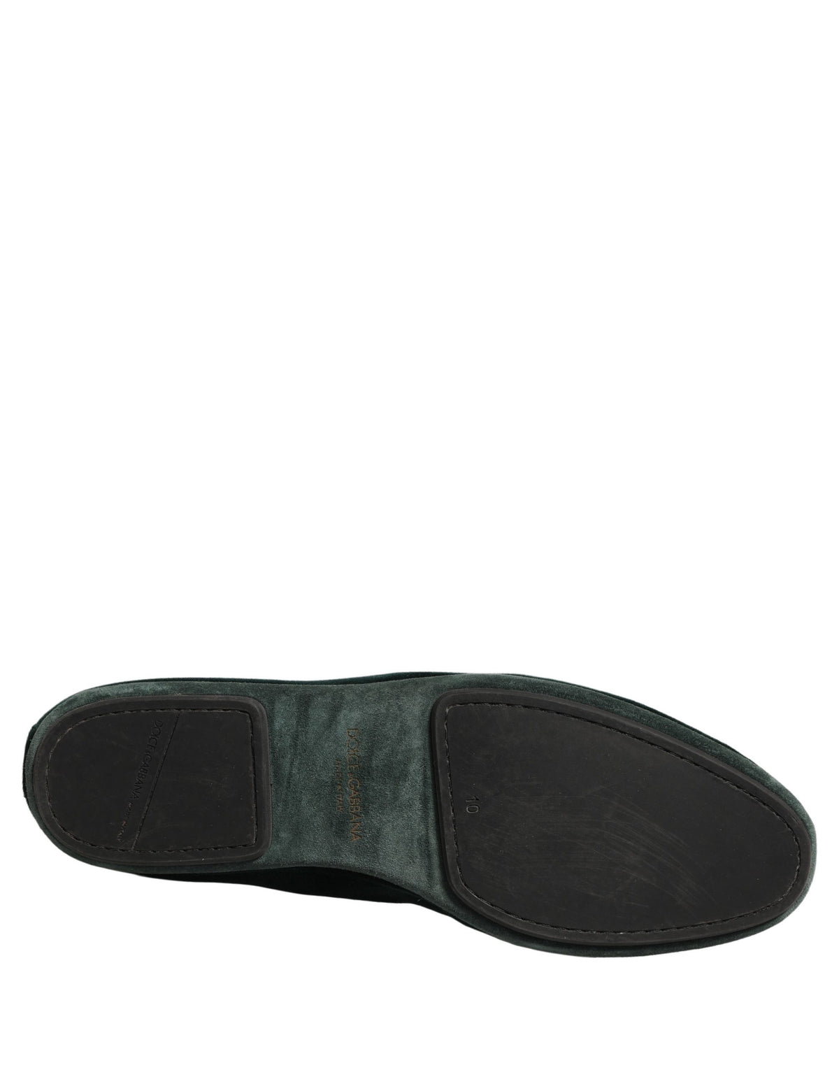 Green Velvet Slip On Men Flats Loafers Shoes