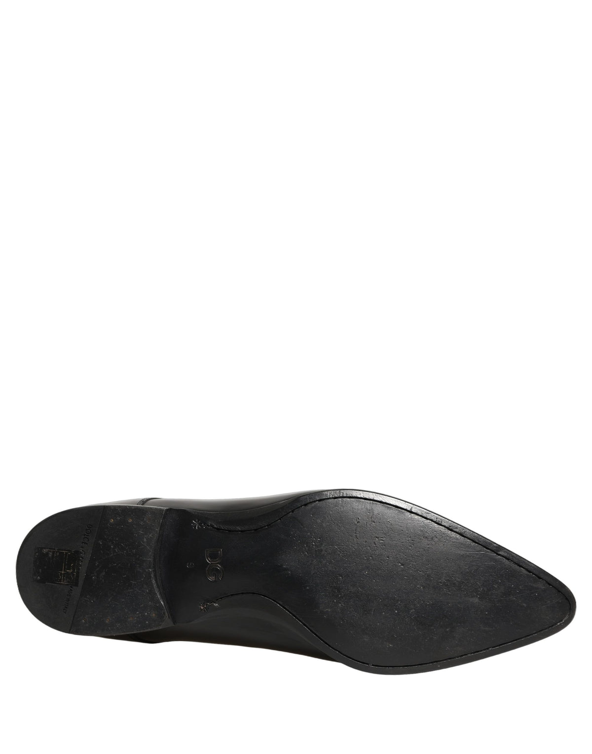 Black Leather Derby Dress Men Formal Shoes
