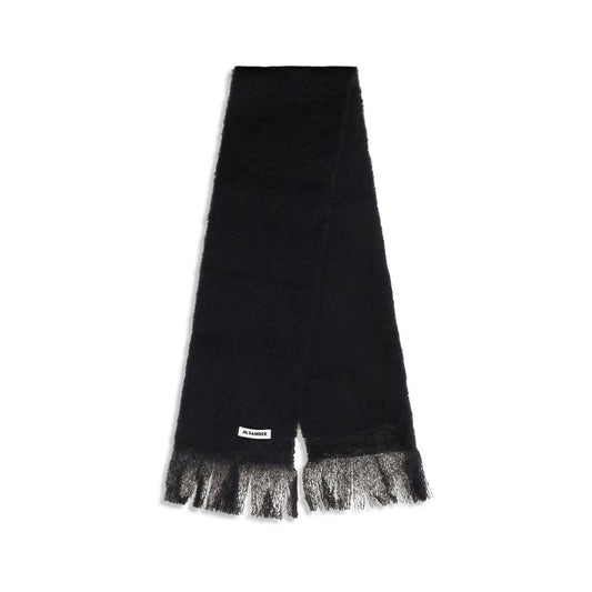 Black Wool Oves Aries Scarf