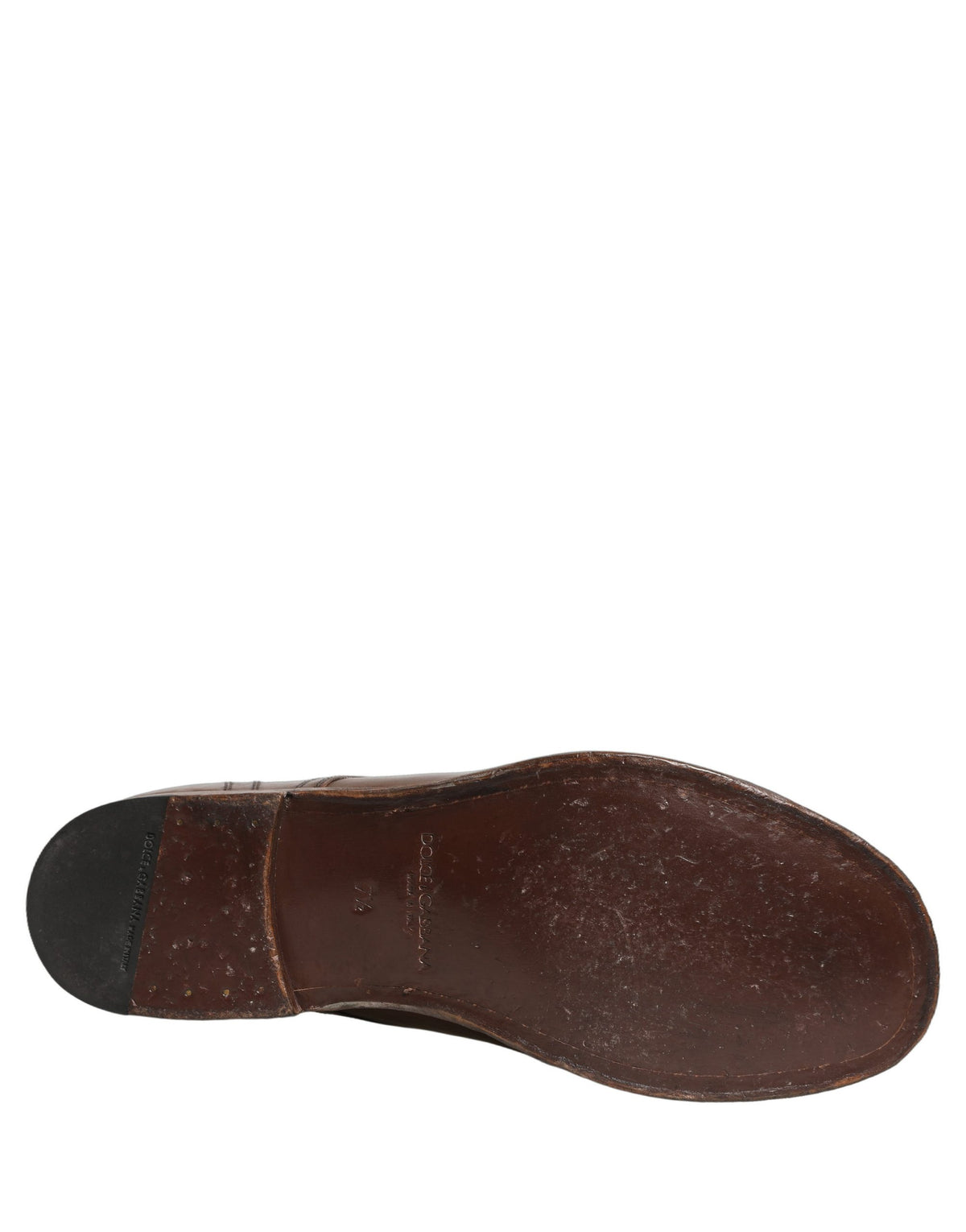 Brown Leather Derby Dress Men Formal Shoes