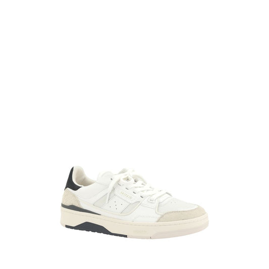 White Calf Leather Bos Taurus Low Top Sneakers