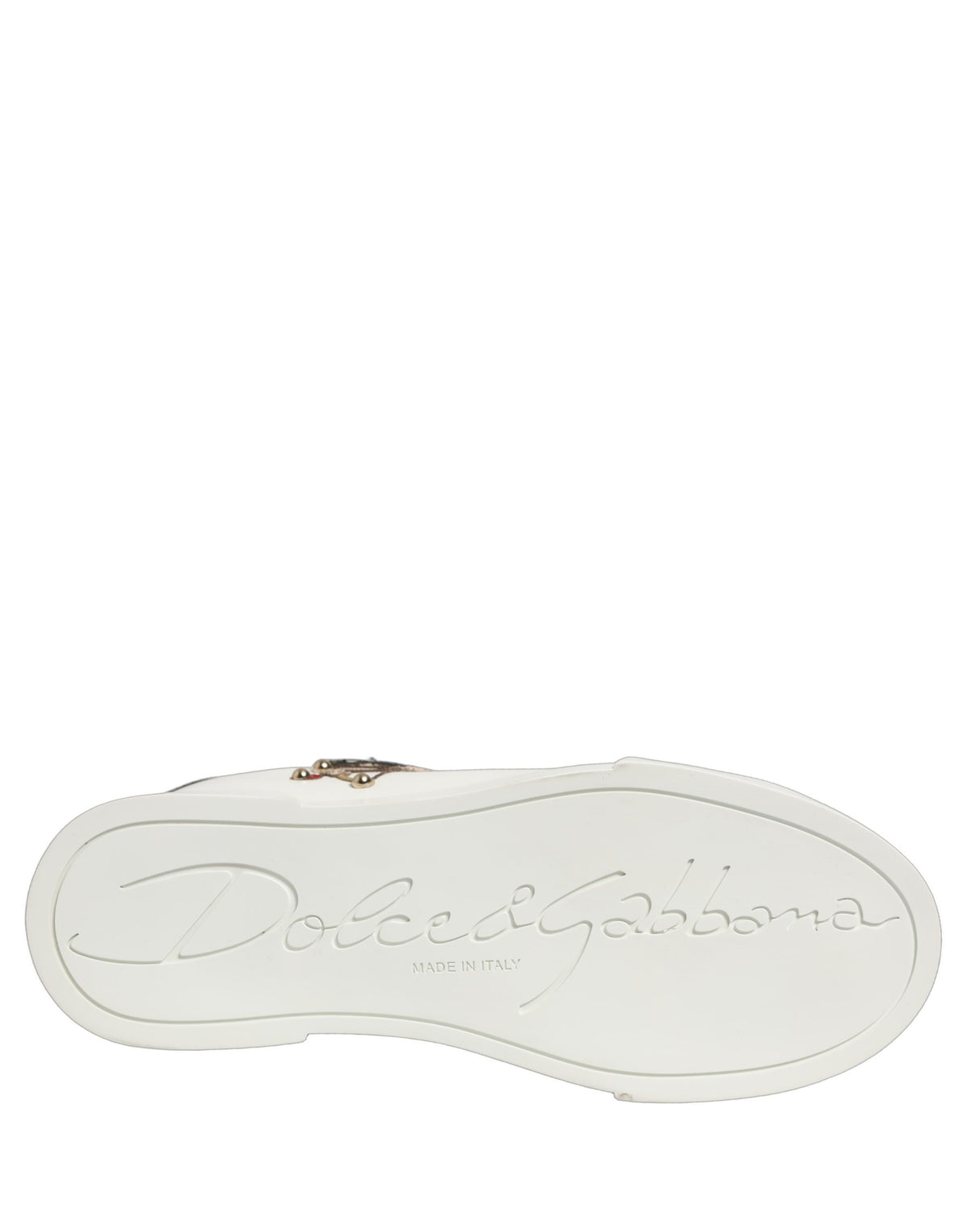 White Patch Calfskin Nappa Portofino Sneakers Shoes