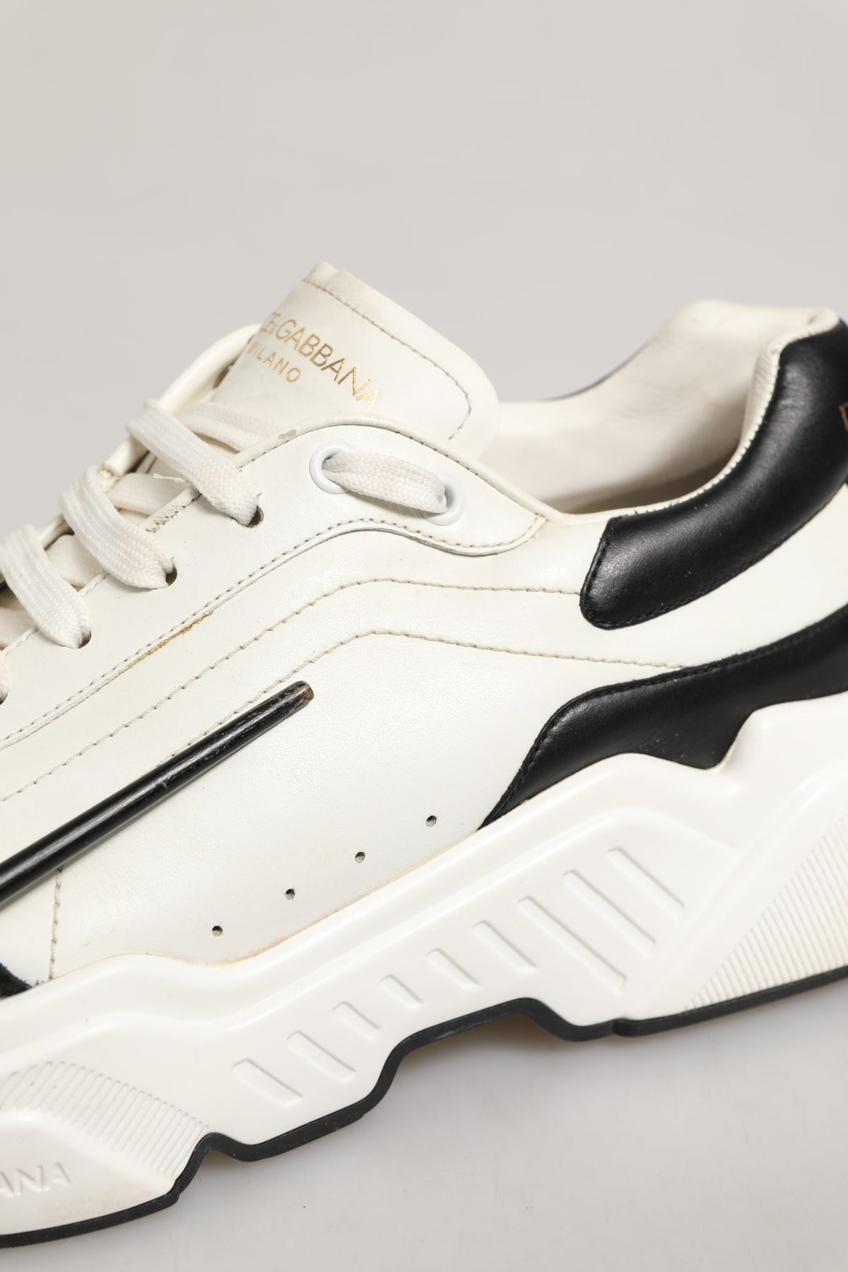 White Black Daymaster Low Top Sneakers Shoes