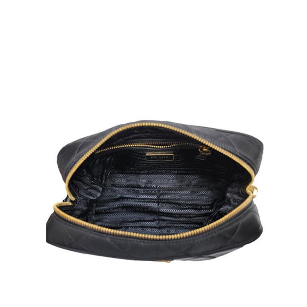 Black Nylon Crossbody Bag