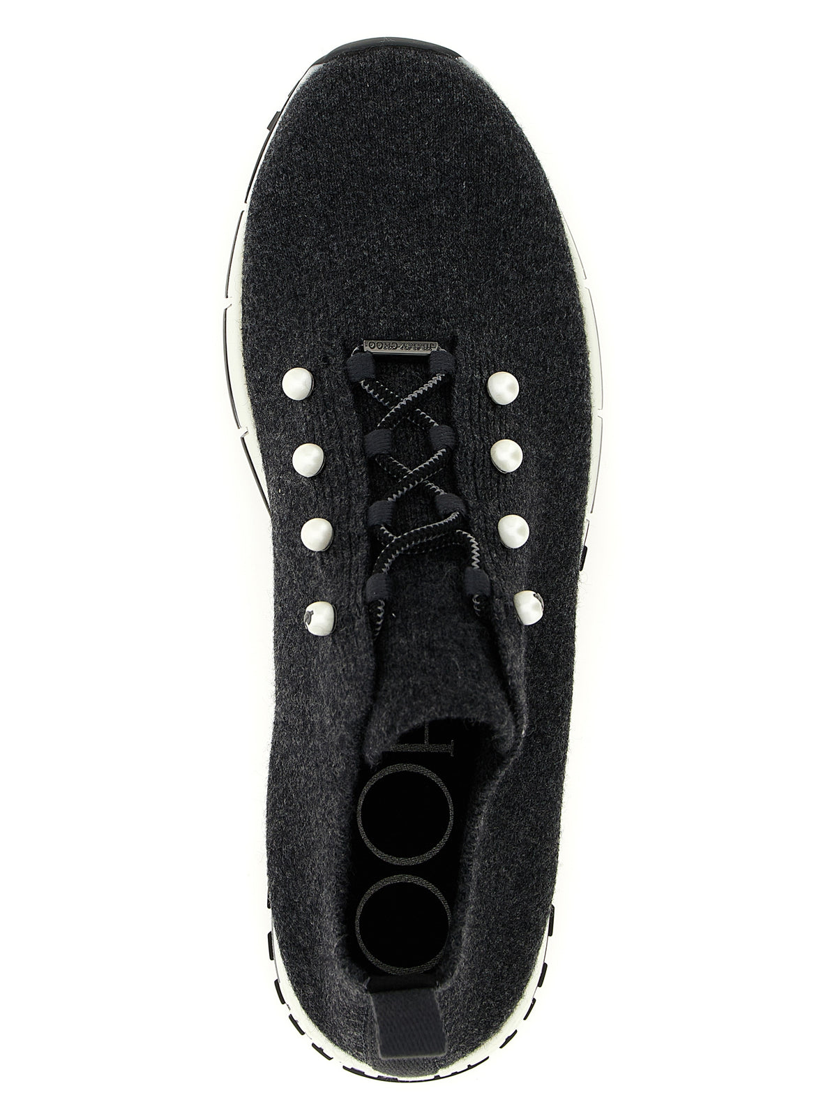 Black Tencel Low Top Sneakers