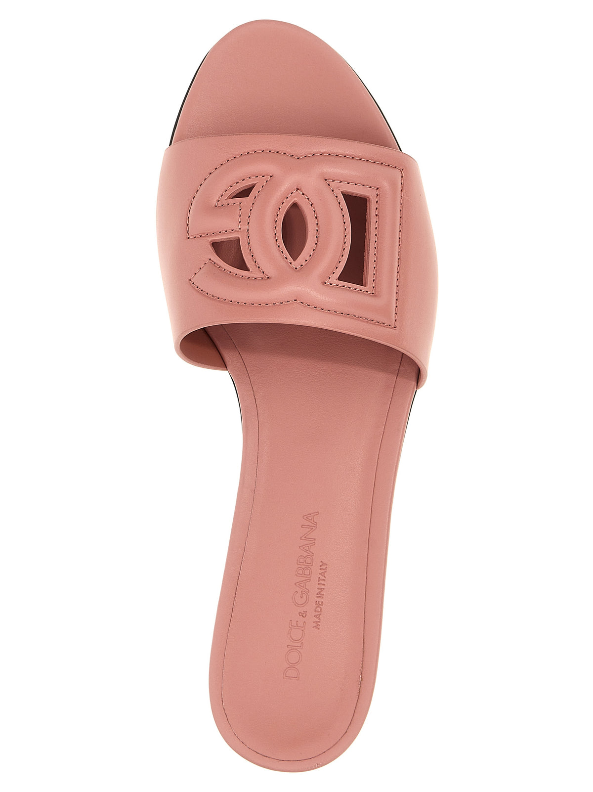Multicolor Calfskin Slides