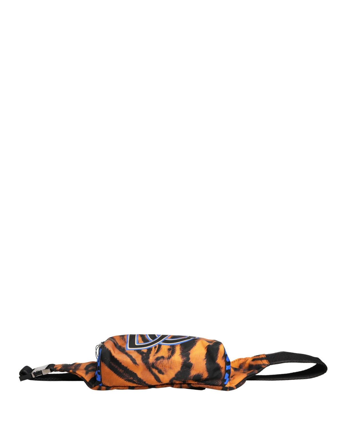 Brown Tiger Print Nylon Fanny Waist Pack Borse Men Bag