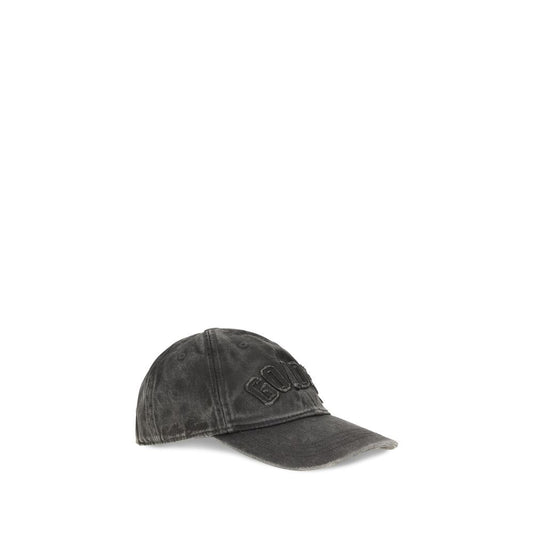 Harmaa puuvillalippis (baseball-lippis)