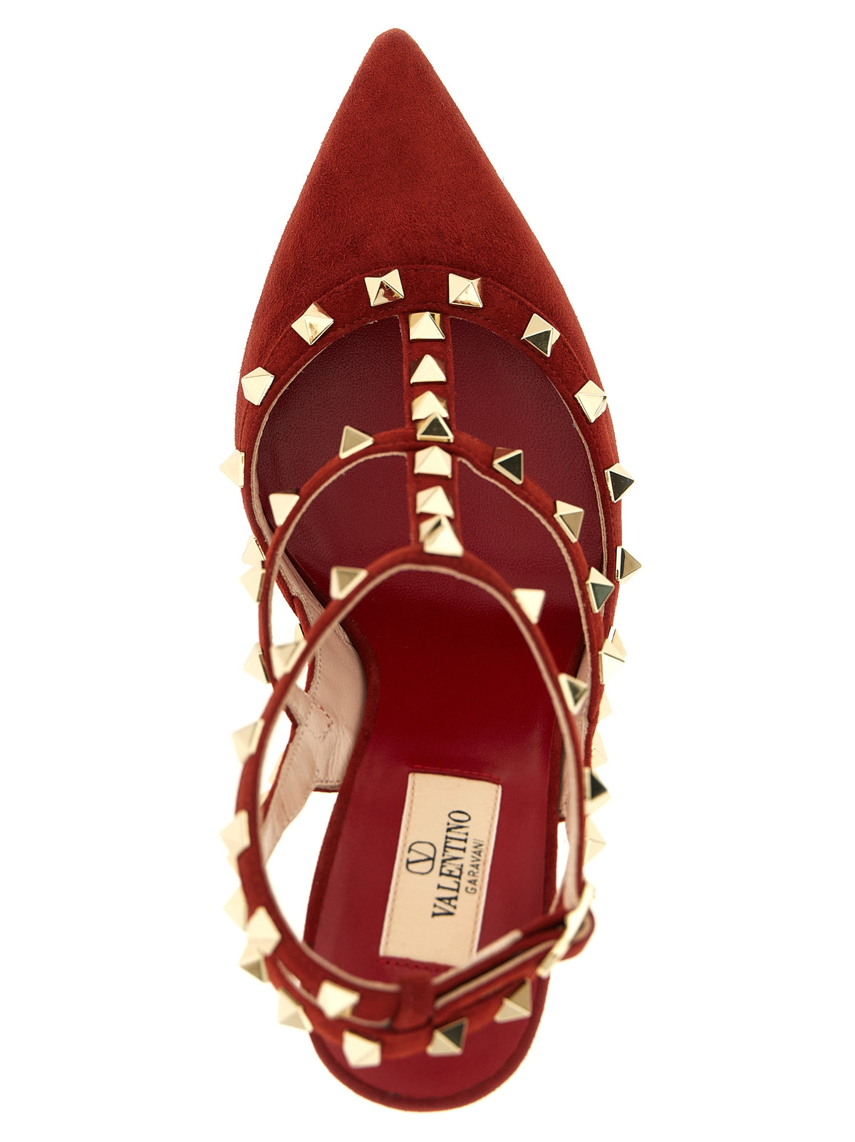 Red Calfskin High Heel Pumps