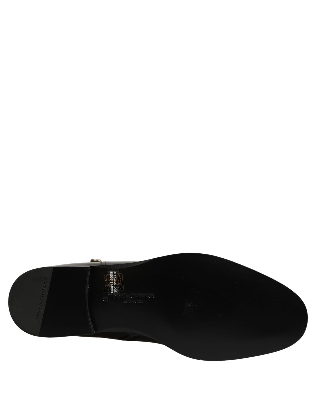 Black Leather Buckle Mid Calf Boots Shoes