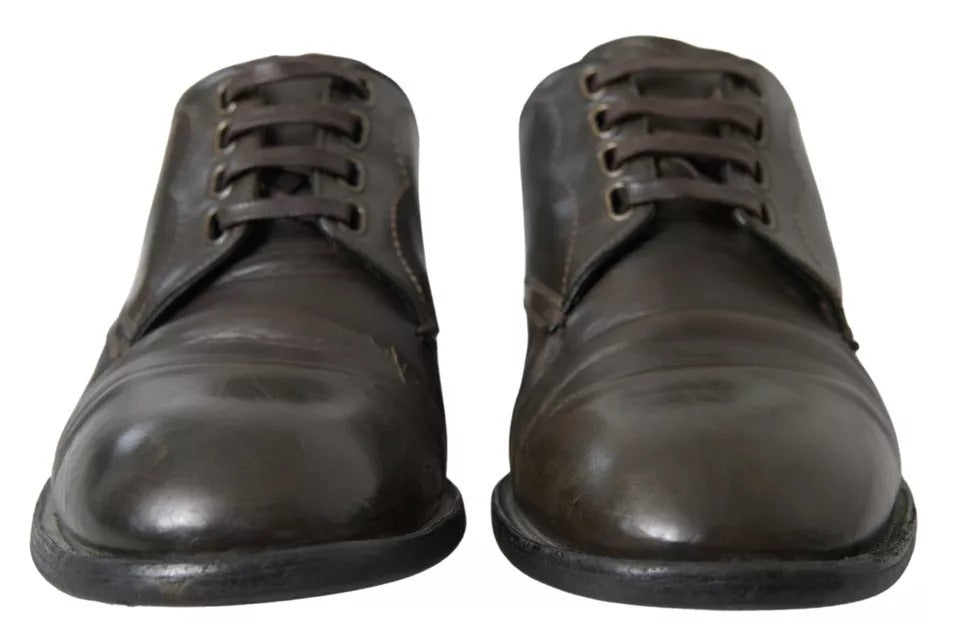 Green Leather Mens Formal Dress Shoes