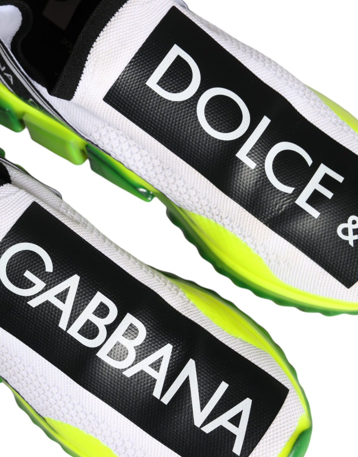 White Yellow Slip On Sorrento Sneakers Shoes