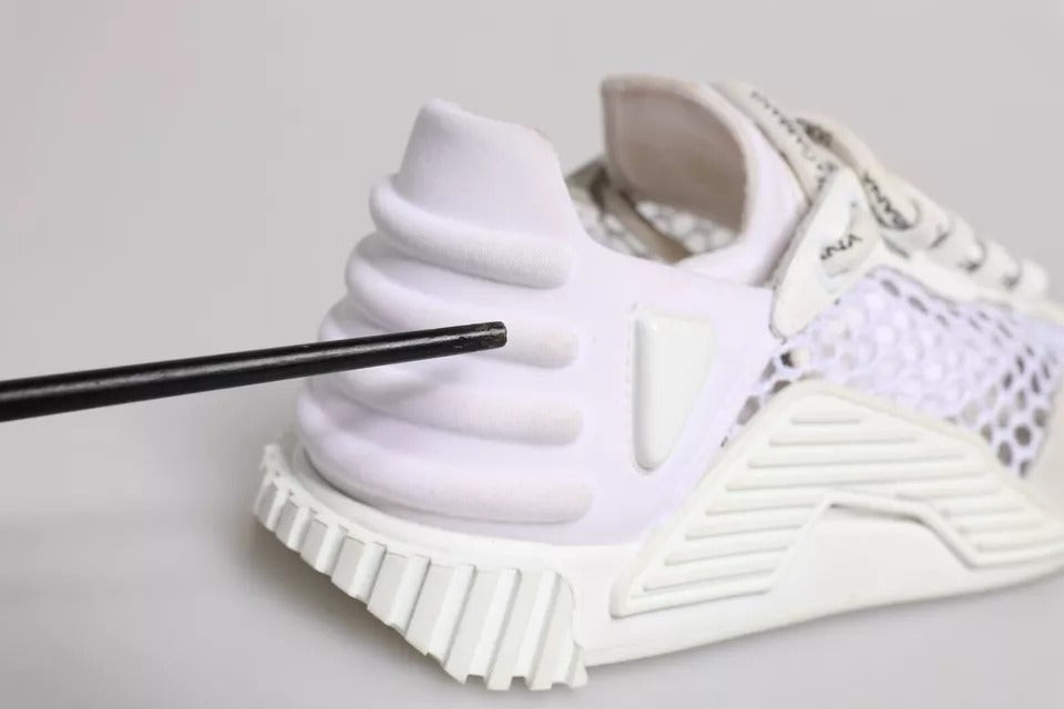 White Mesh NS1 Low Top Sports Sneaker Shoes