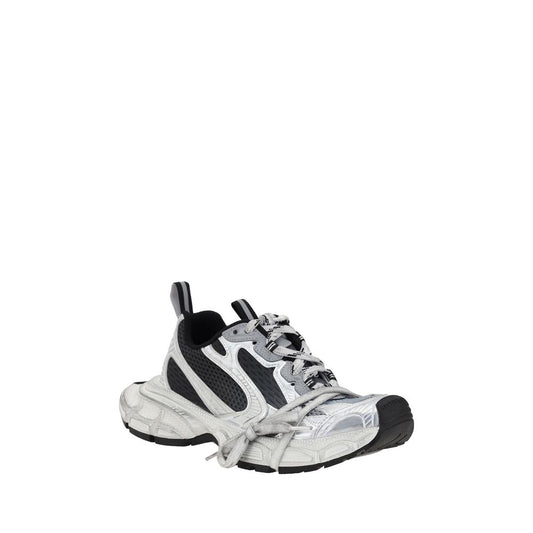 Multicolor Fabric Athletic Sneakers