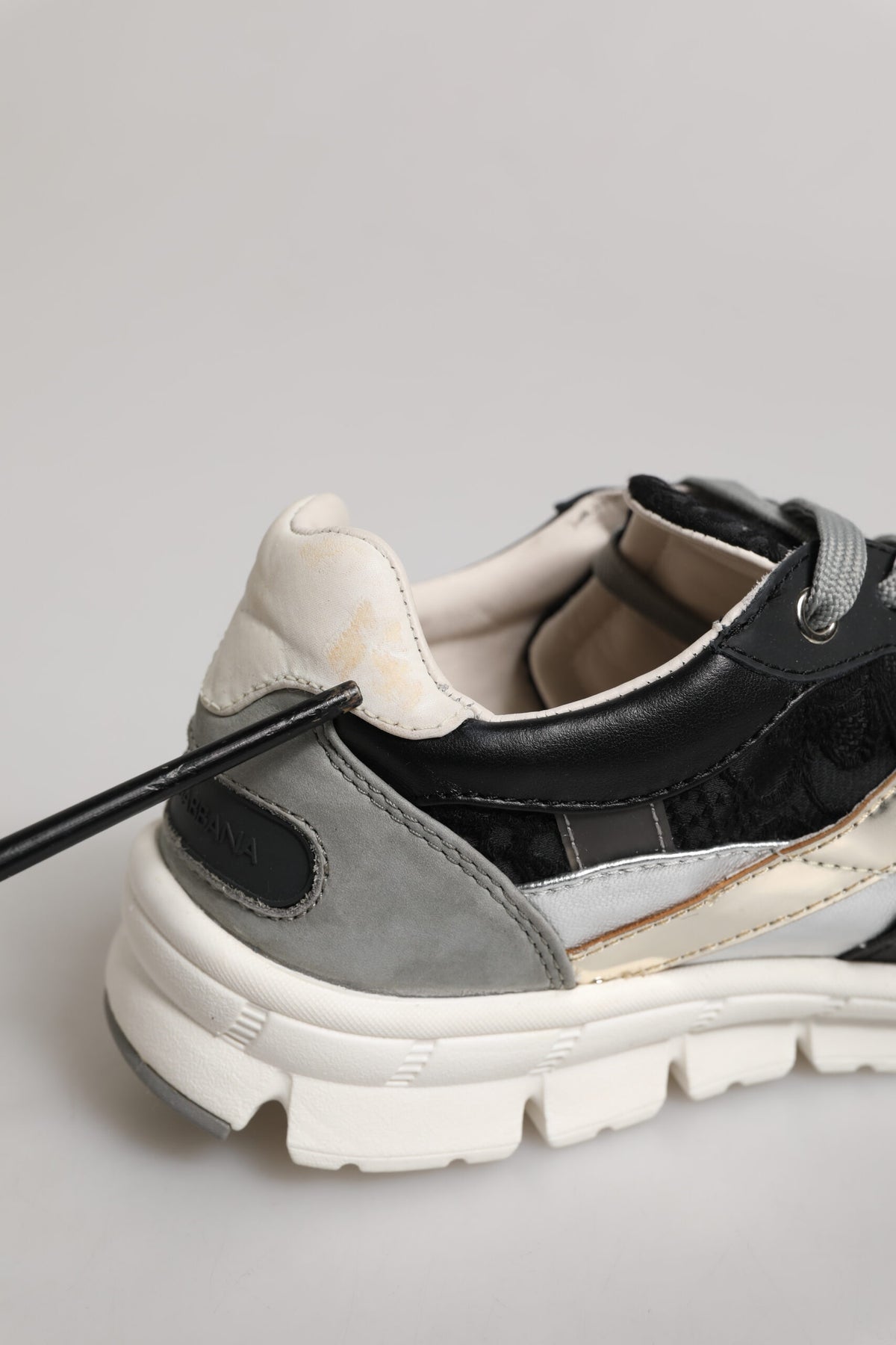 Multicolor Suede Low Top Men Sneaker Shoes