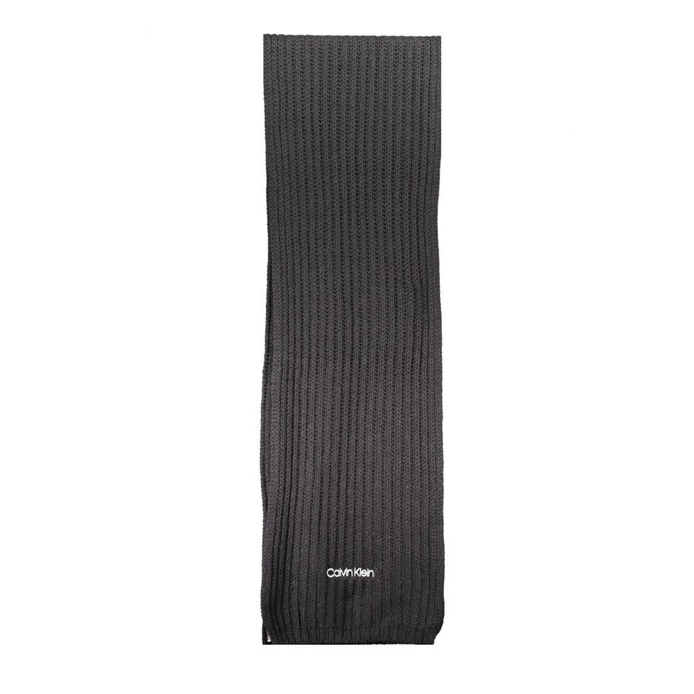 Black Cotton Women Scarf