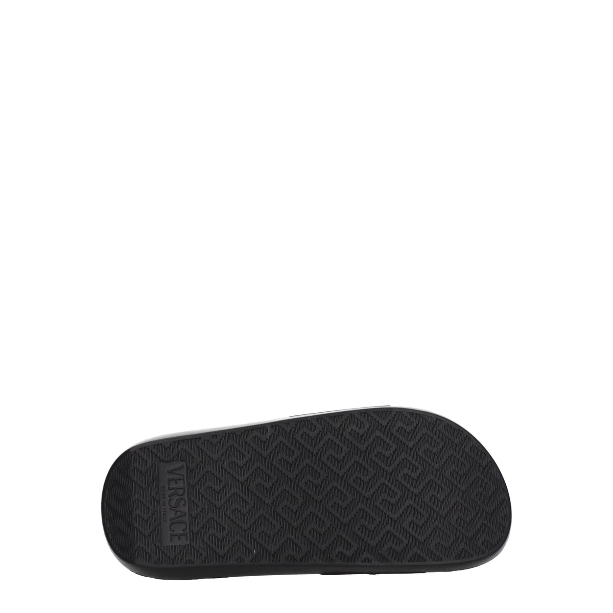 Black Leather Slippers