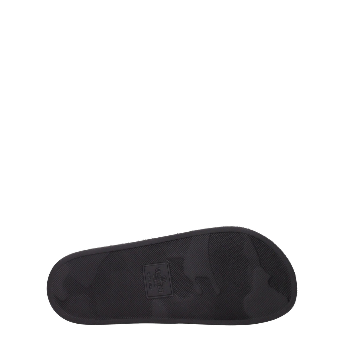 Black Cotton Slippers
