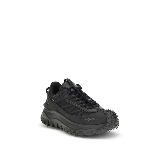 Black Calf Leather Bos Taurus Athletic Sneakers