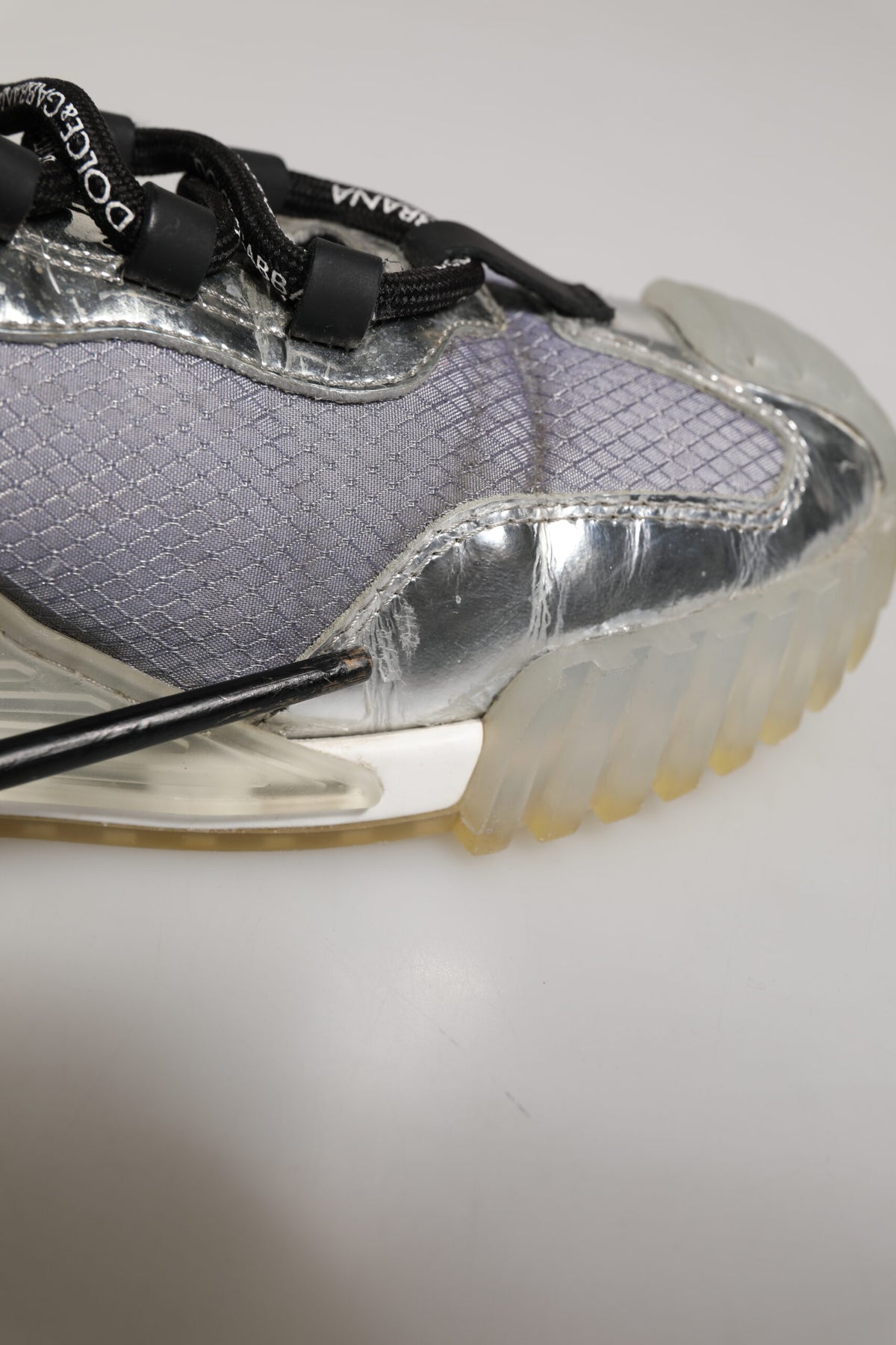 Multicolor Silver Logo Low Top NS1 Sneakers Shoes