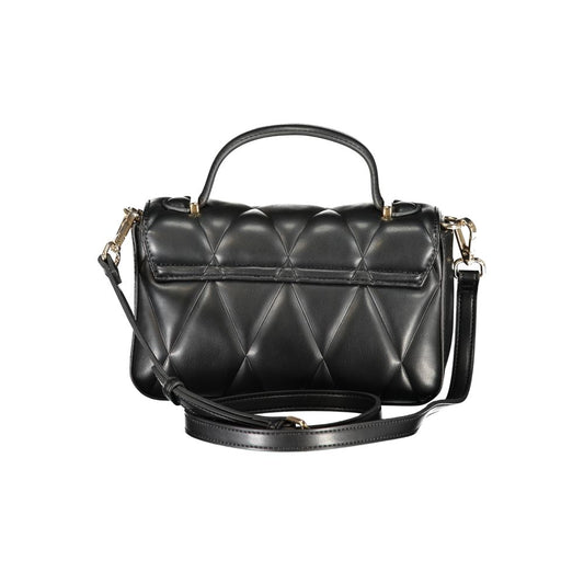 Nero Polyurethane Women's Shoulder Bag