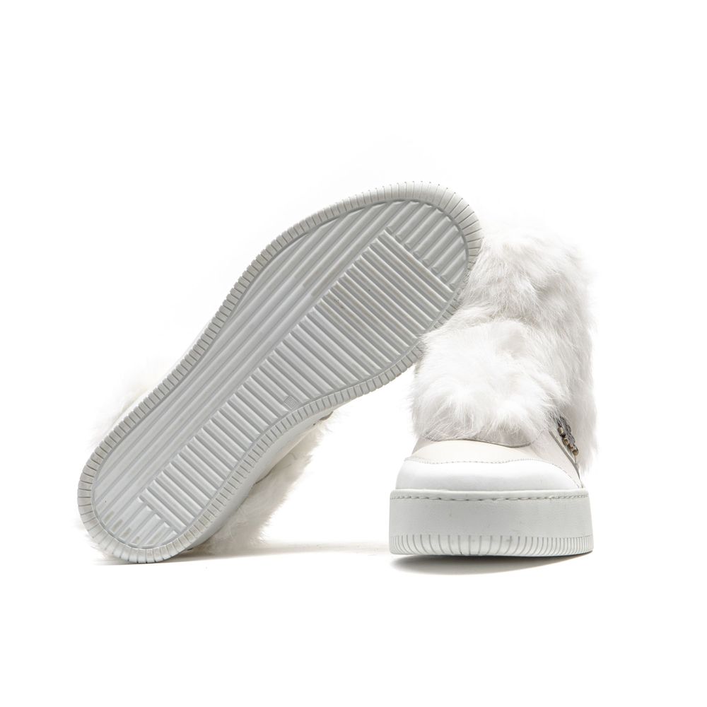 White Leather Women's Sneaker