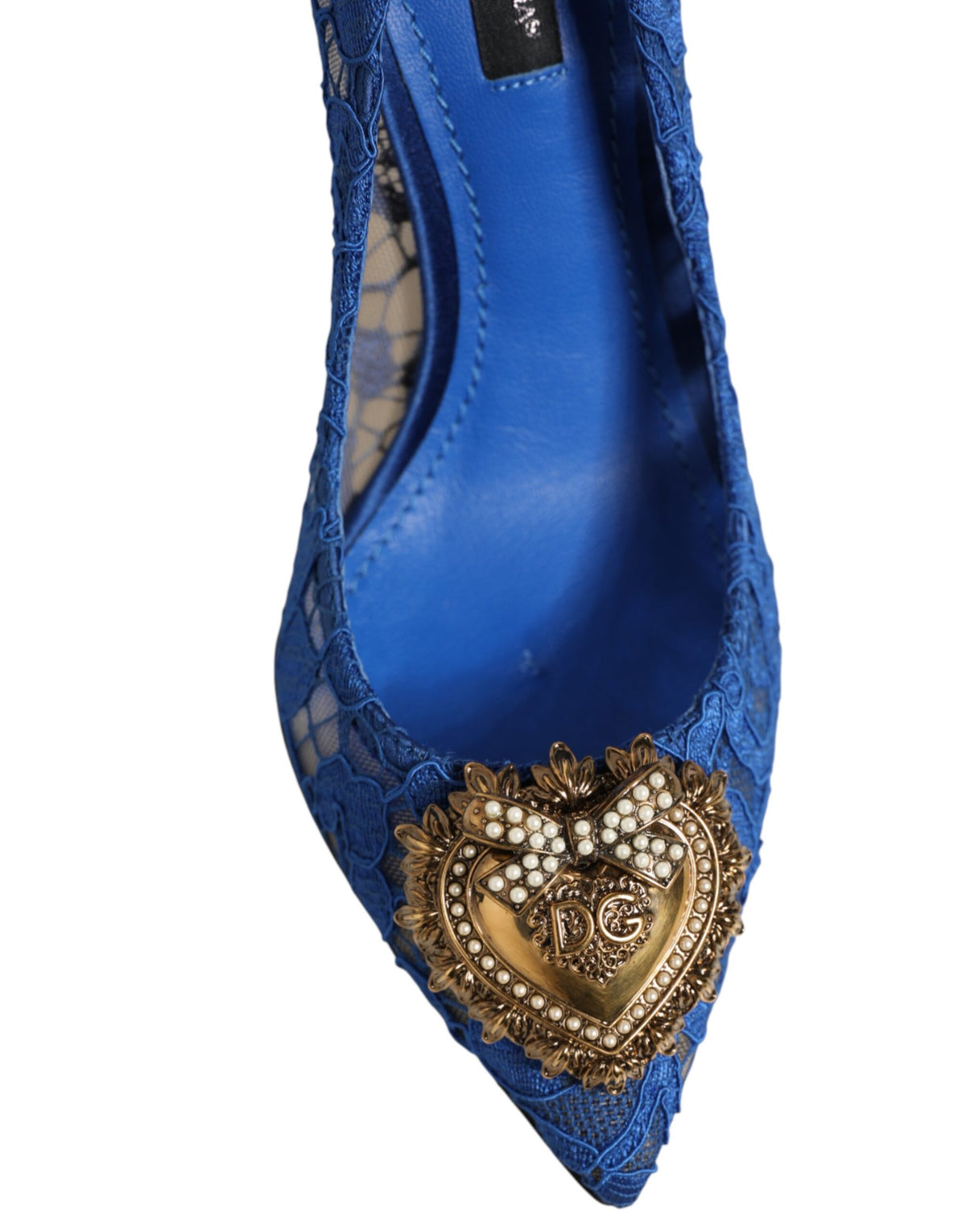 Blue Taormina Lace DEVOTION Pumps Shoes \
