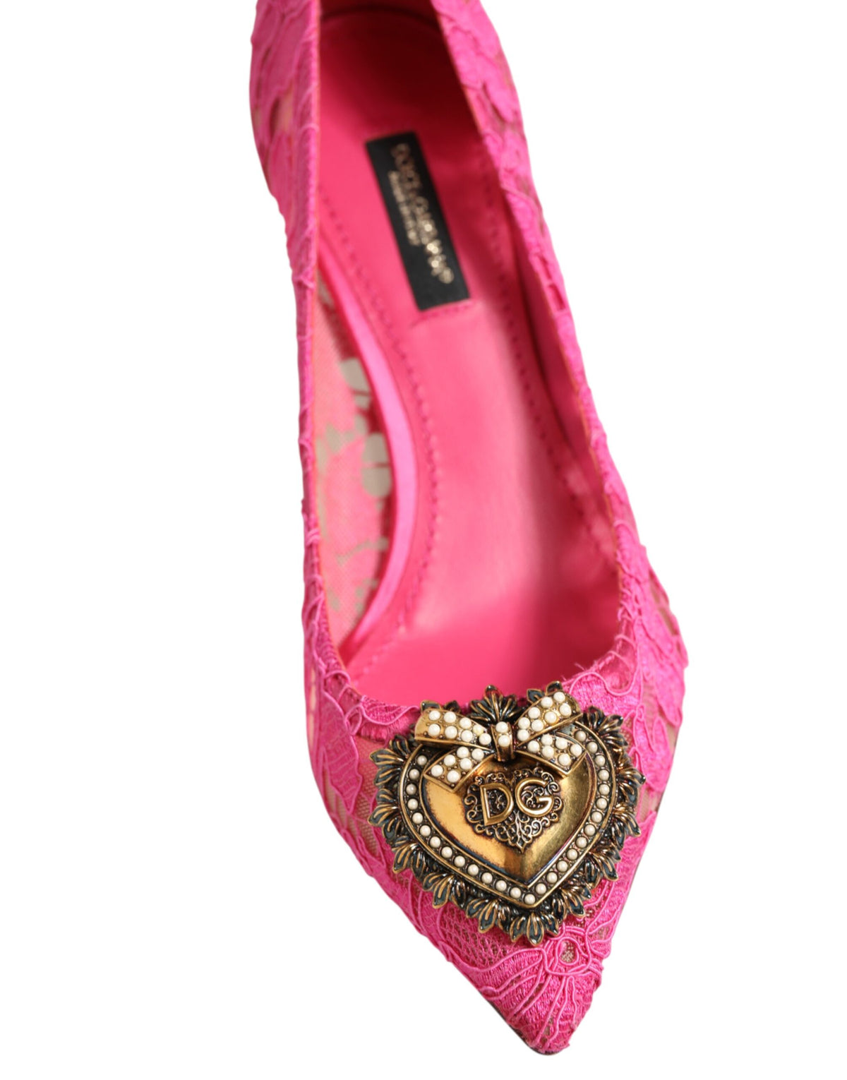 Pink Taormina Lace DEVOTION Pumps -kengät