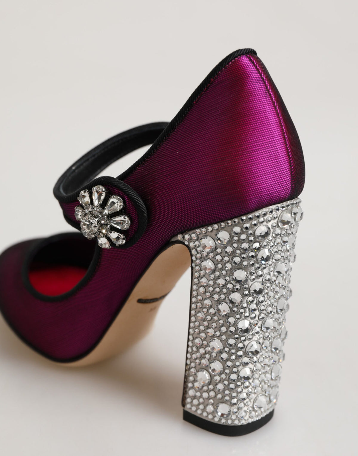 Pink Embellished High Heels Pumps Shoes