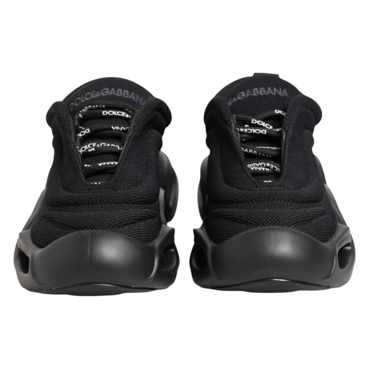Black Slip On Low Top Wave Sneakers Shoes