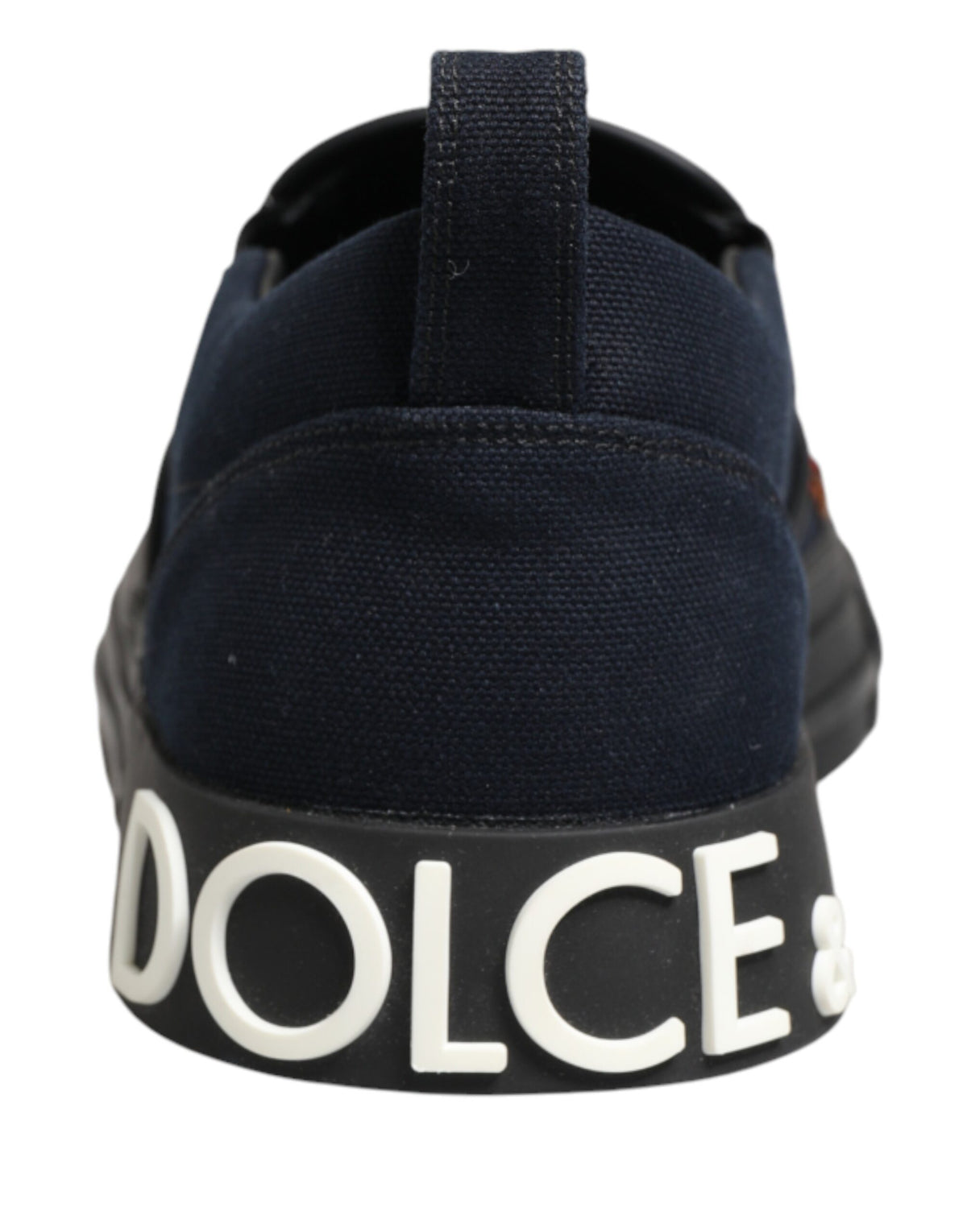 Blue Canvas Embellished Slip On Men Sneakers Shoes