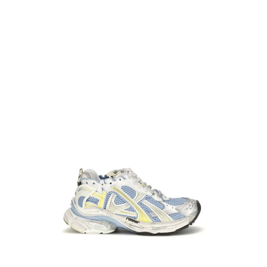 Multicolor Polyethylene Athletic Sneakers