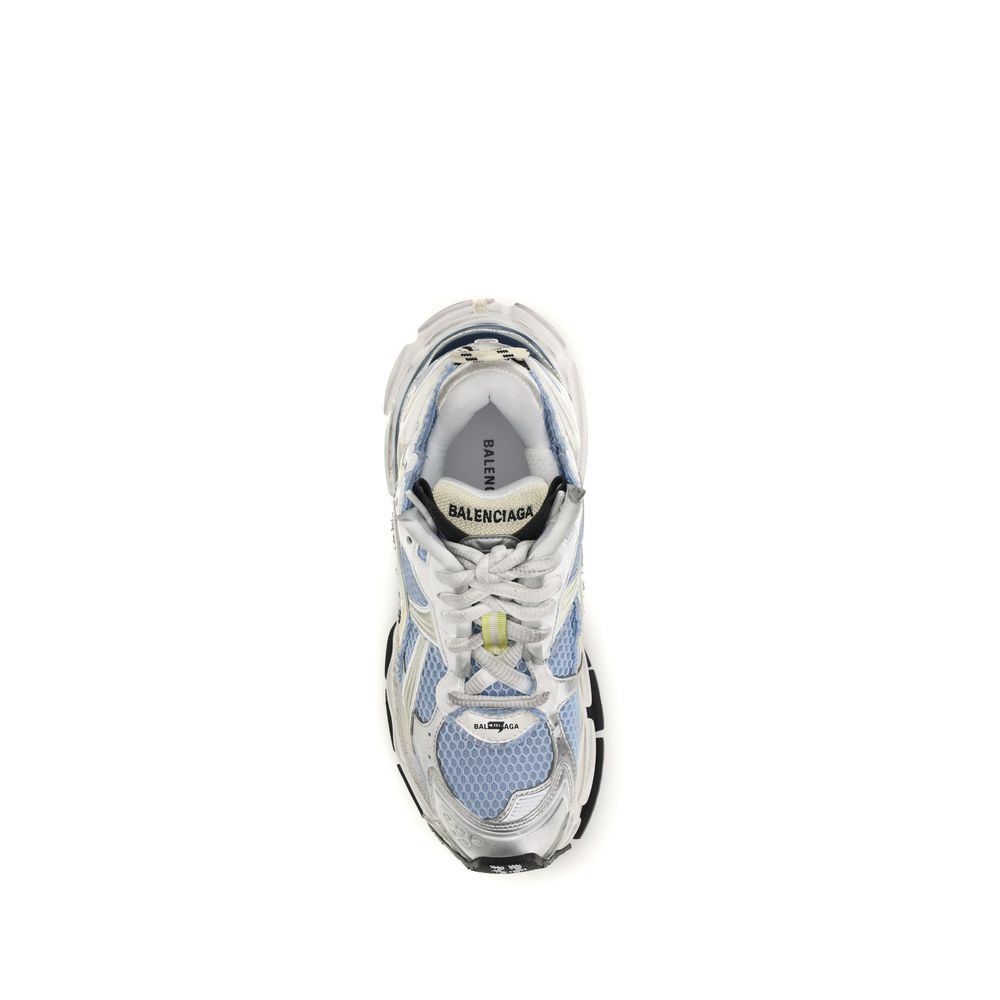 Multicolor Polyethylene Athletic Sneakers
