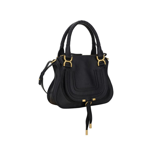 Black Calf Leather Bos Taurus Handbag