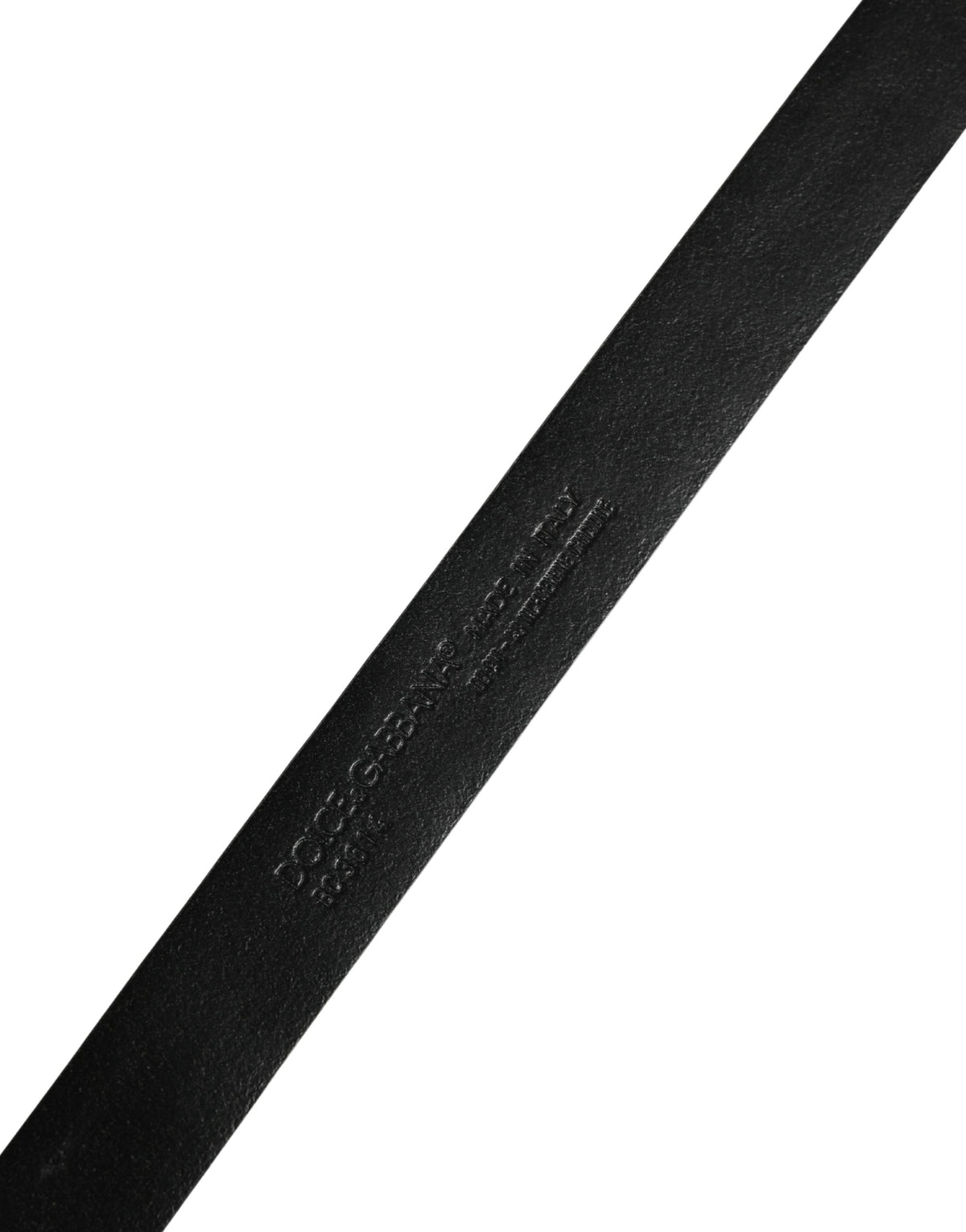 Men Black Exotic Leather Metal Buckle Belt