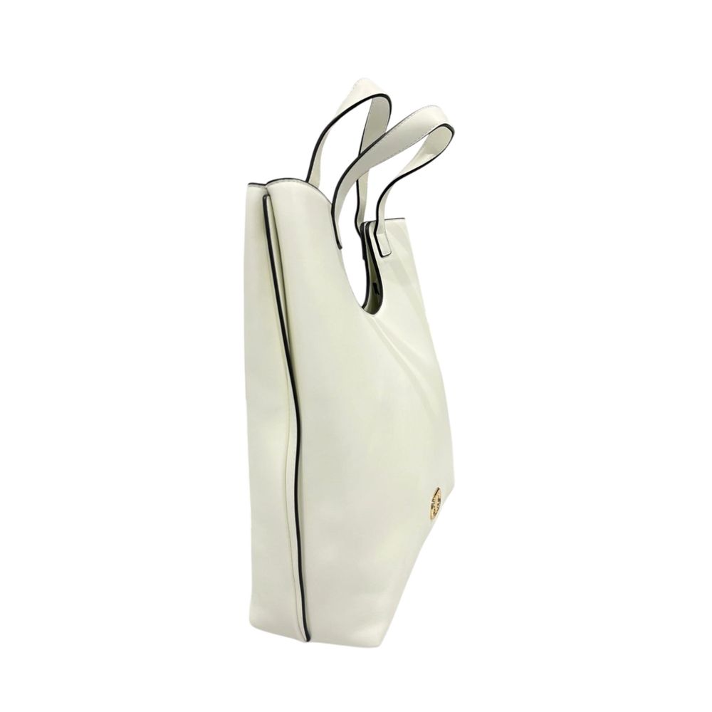 White PU Women Handbag