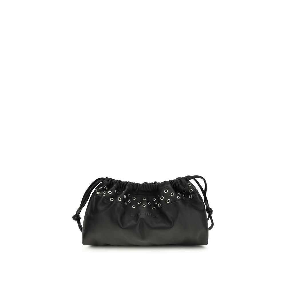 Black Calf Leather Bos Taurus Clutch Bag