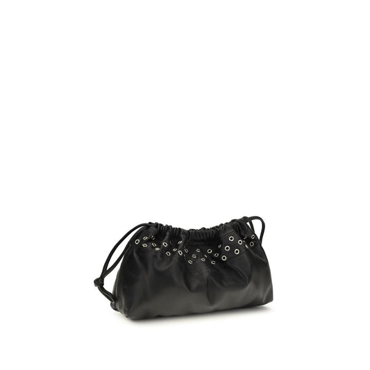 Black Calf Leather Bos Taurus Clutch Bag