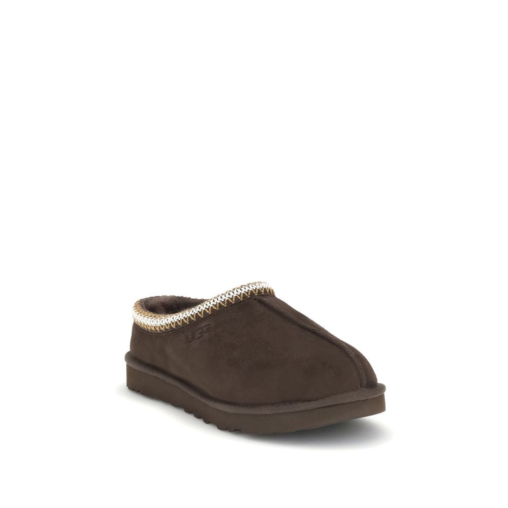 Brown Leather Mules