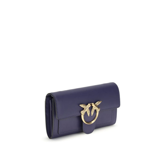 Blue Calf Leather Bos Taurus Wallet