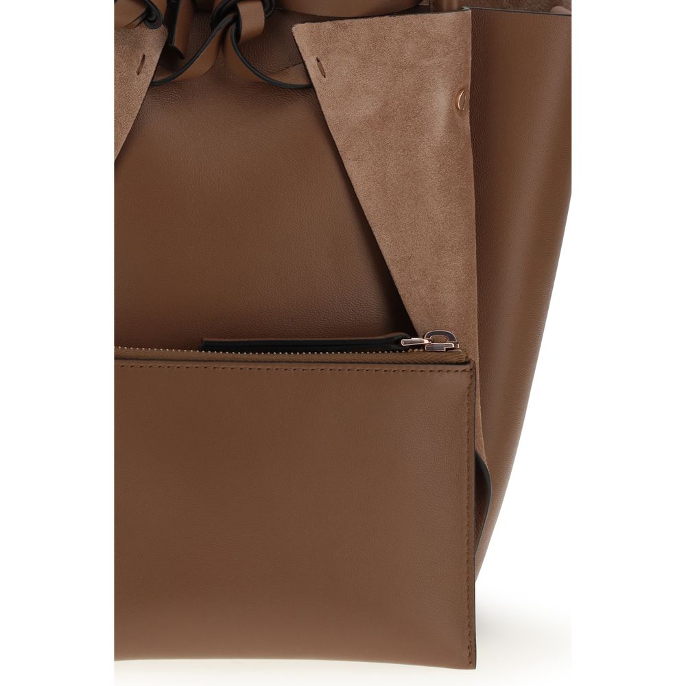 Brown Lamb Ovis Aries Handbag